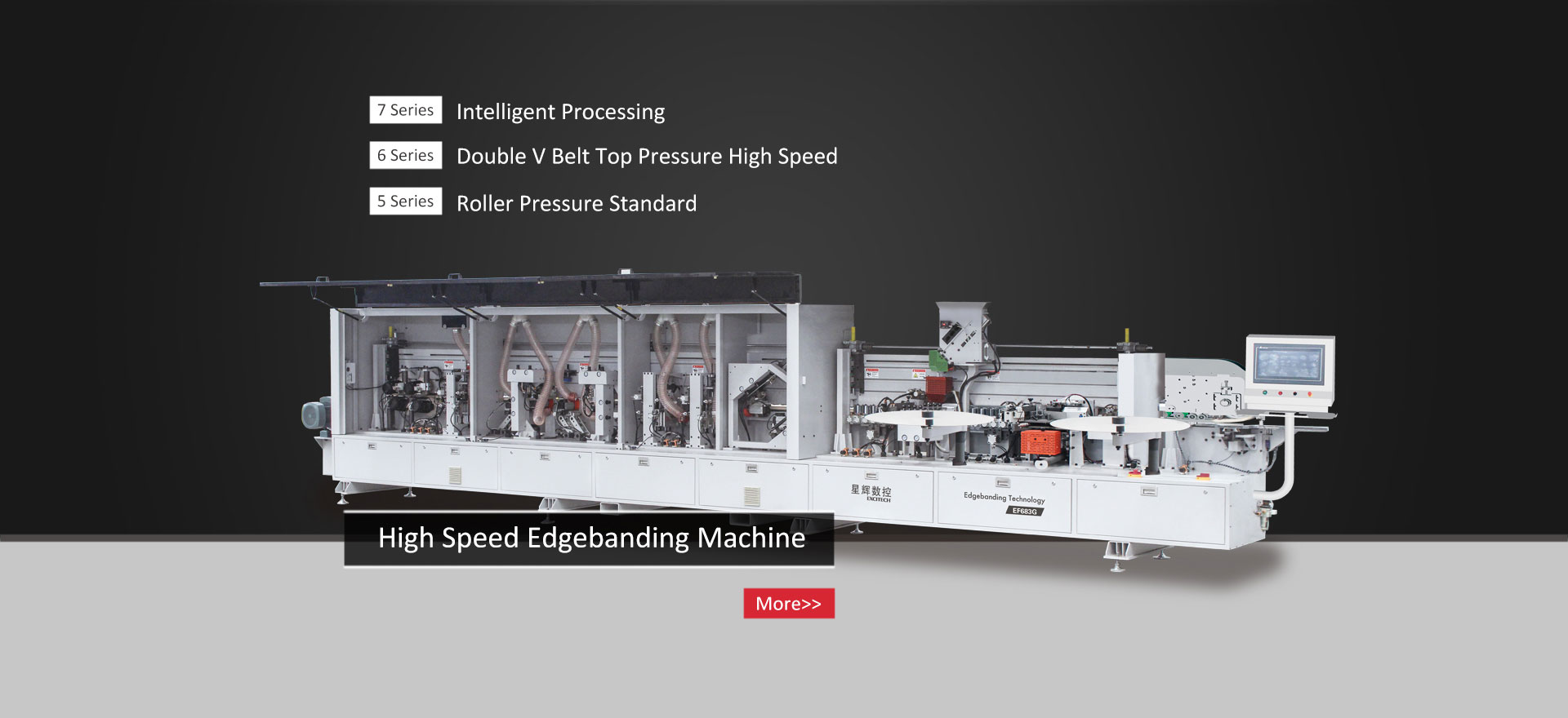 ကြိတ်စက်ဖိအားထုတ်လုပ်သူများနှင့်အတူ China Edgebanding Machine