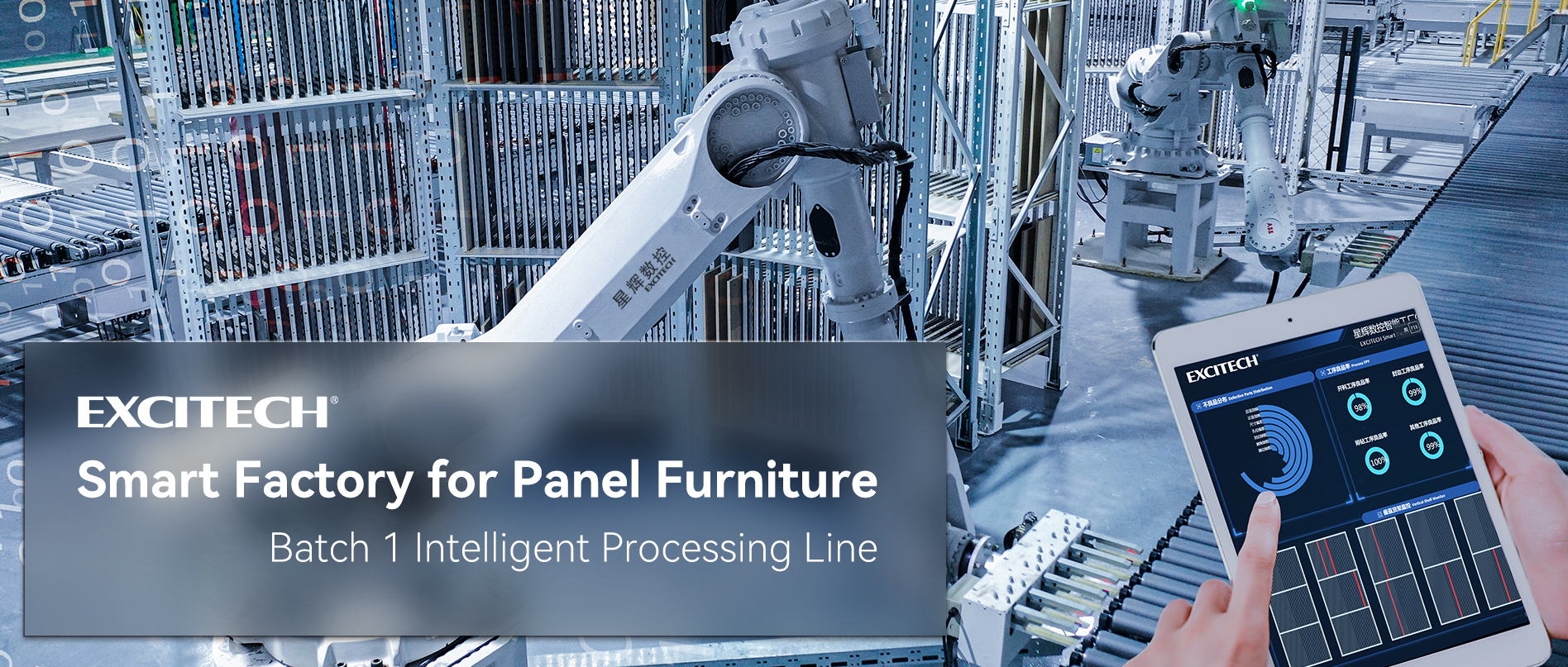 Panel Furniture အတွက် EXCITECH Smart Factory