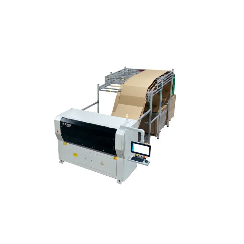 နှစ်စတော့ ဆက်တိုက် Corrugated Paper Packaging Paper Cutter